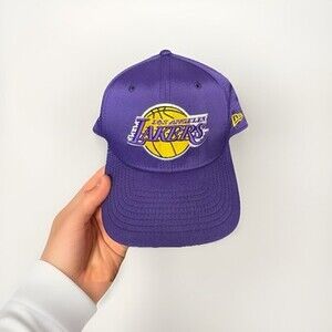 New Era Los Angeles Lakers Purple Basketball Hat NBA Team Headwear